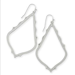 Kendra Scott Sophee Drop Earrings In Silver